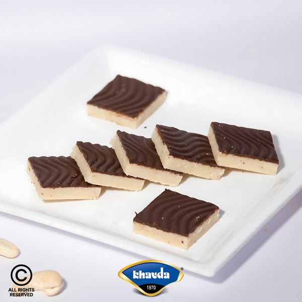 Chocolate Kaju Katli