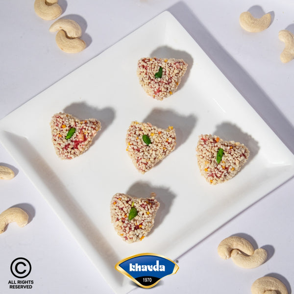 Kaju Strawberry Heart