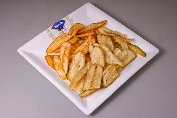 Long Banana Chips [200g] (Black Pepper)